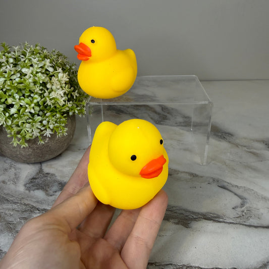 Squishy Toy - Rubber Duck-on hand