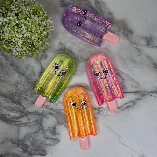 Squishy Toy - Slow Glitter Popsicle-on hand
