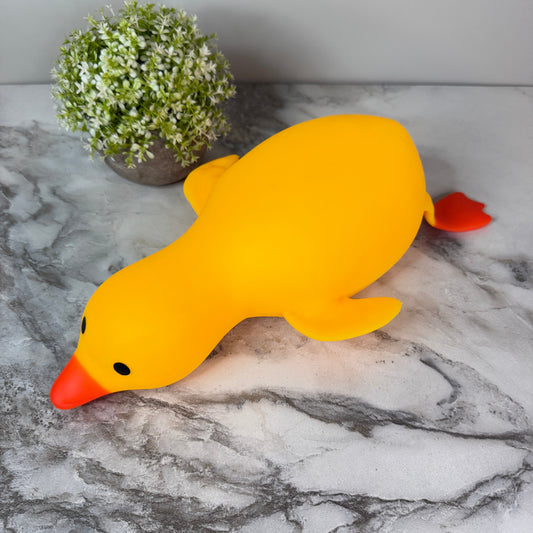 Squishy Toy - Laying Down Duck, Jumbo - PREORDER