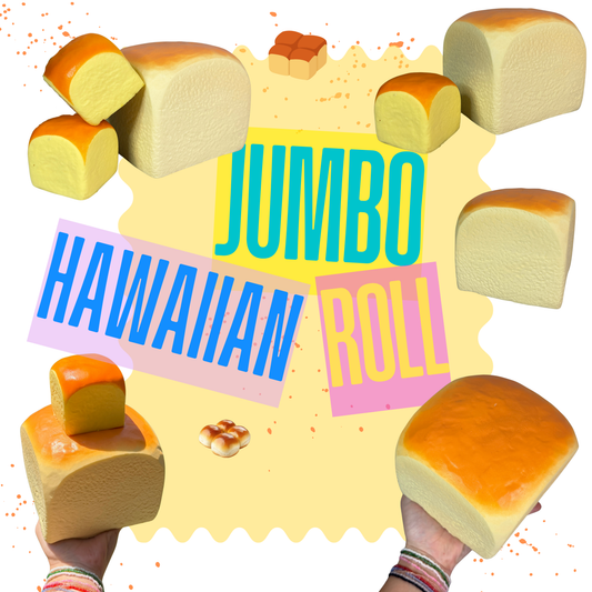 Squishy Toy - Hawaiian Roll, Jumbo - PREORDER