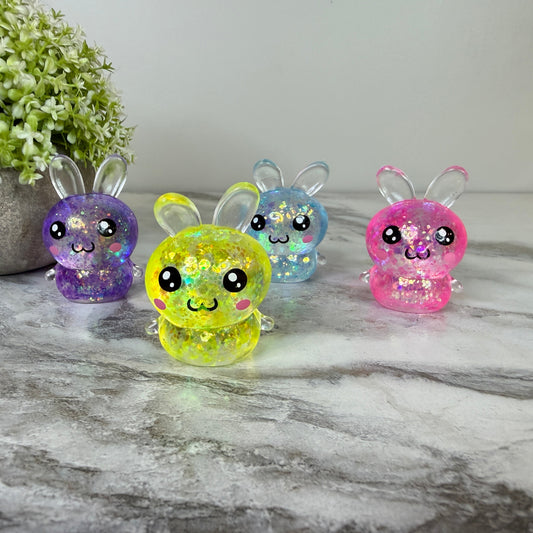 Squishy Toy - Baby Rabbit Bunny-on hand