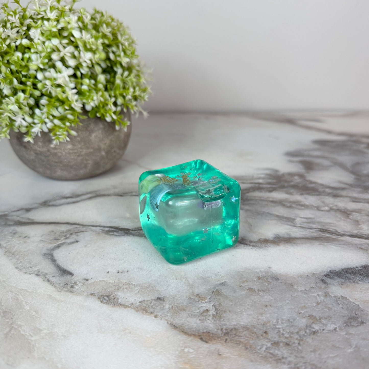 Ice Cube Squishy Toy - Under The Sea-on hand