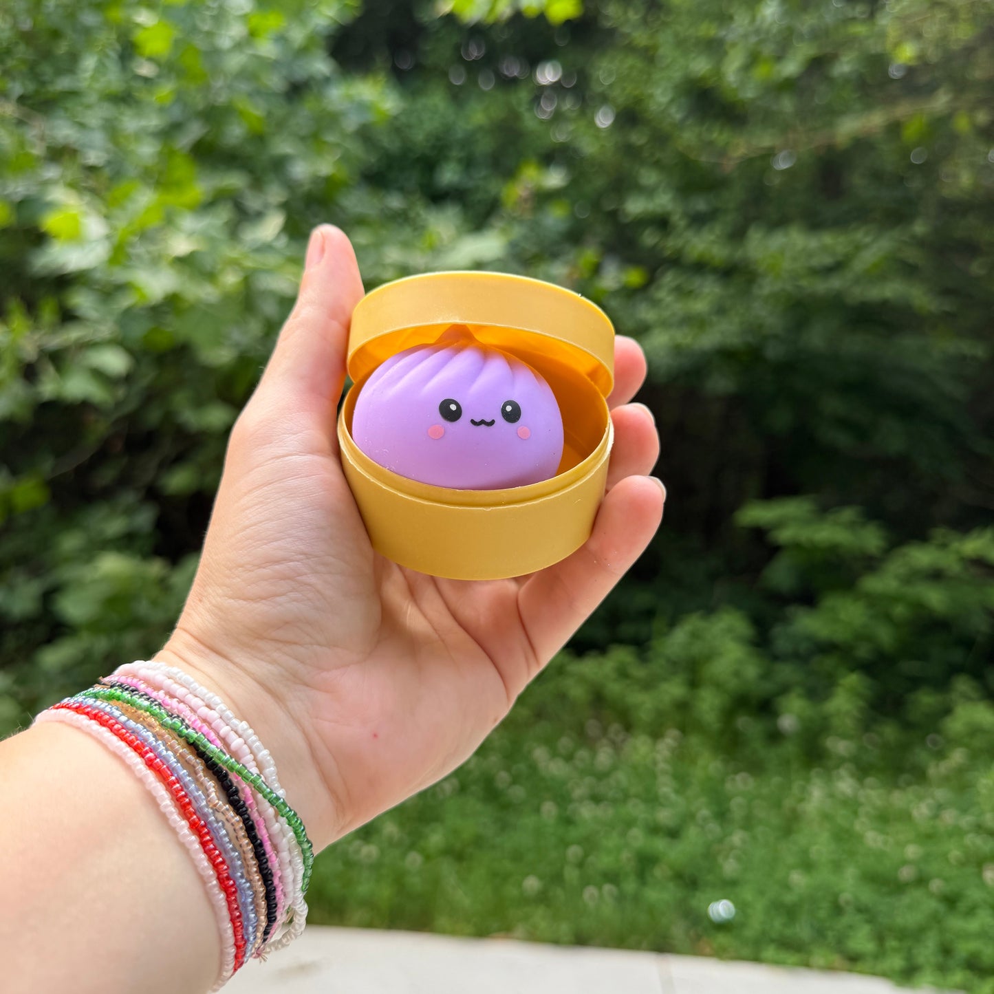 Squishy Toy - Mini Dumpling, Solid