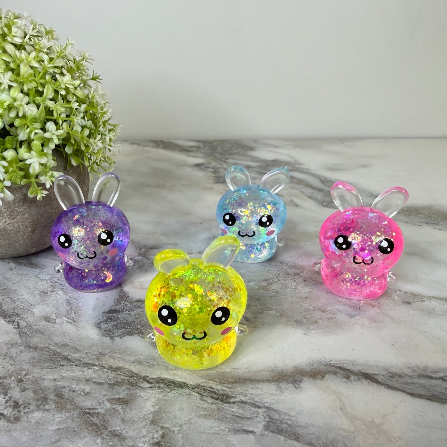 Squishy Toy - Baby Rabbit Bunny-on hand