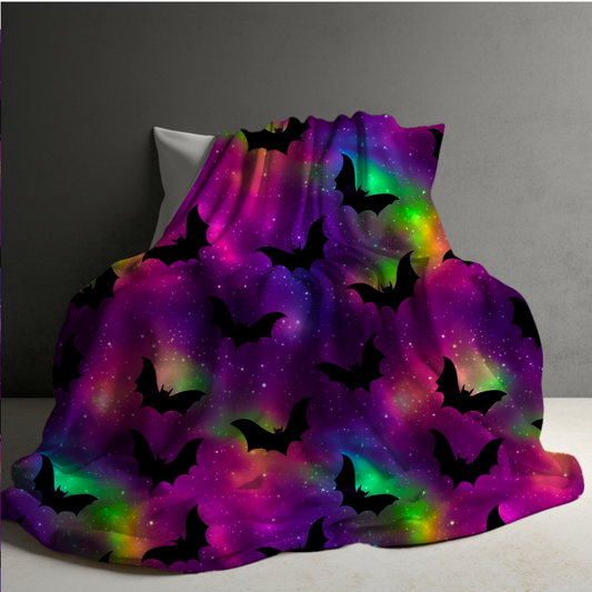 Blanket Halloween #12 - Galaxy Bat - PREORDER ends 7/25