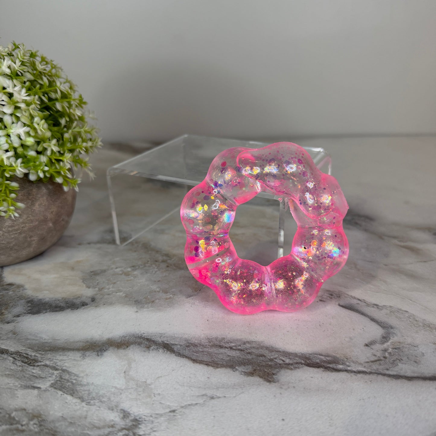 Squishy Toy - Glitter Bracelet-on hand