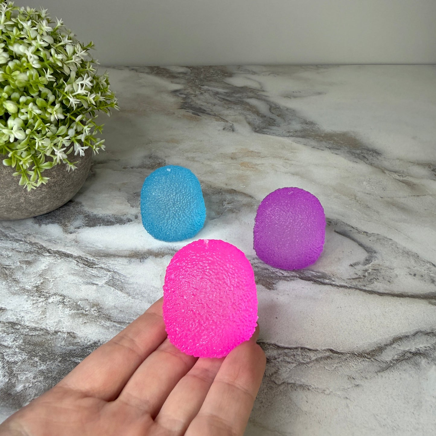 Squishy Toy - Ice Ice Baby Gumdrop-on hand