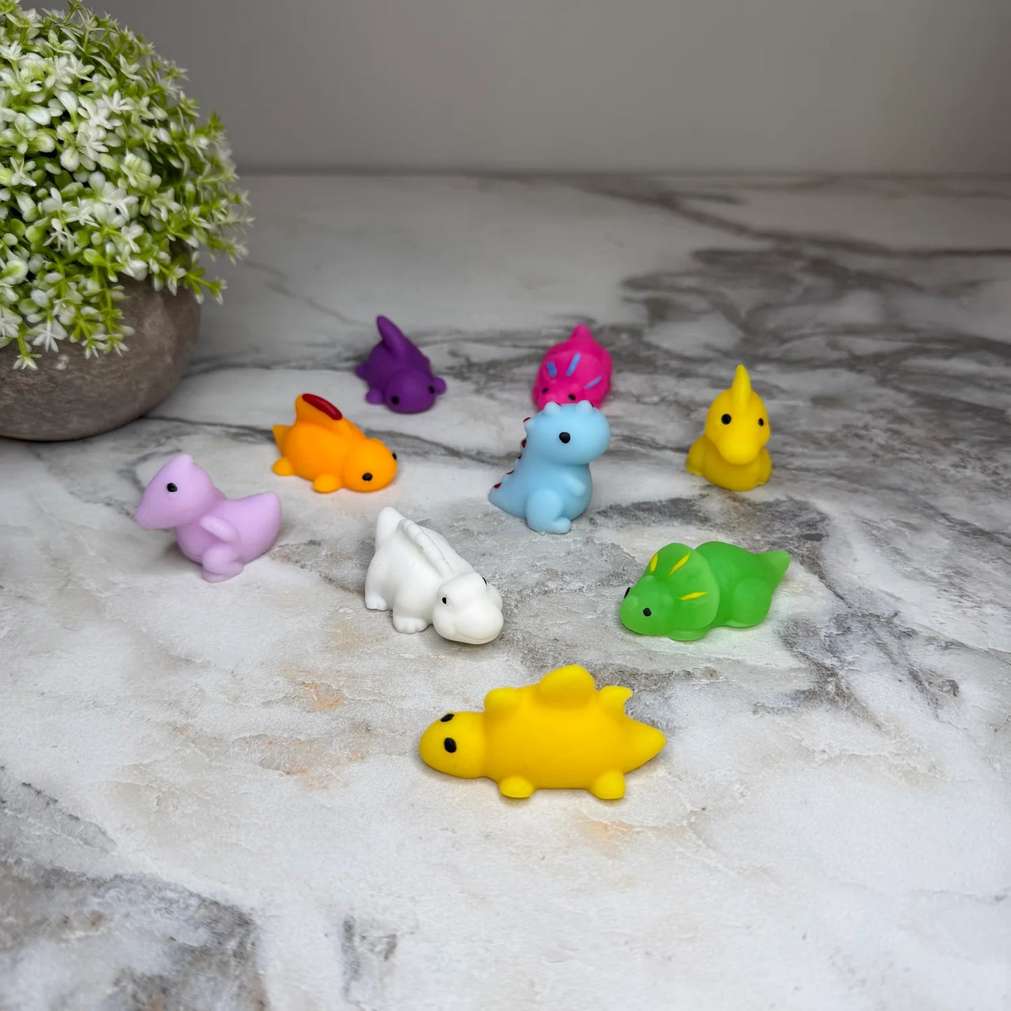 Squishy toy - Mini Dinosaur-on hand