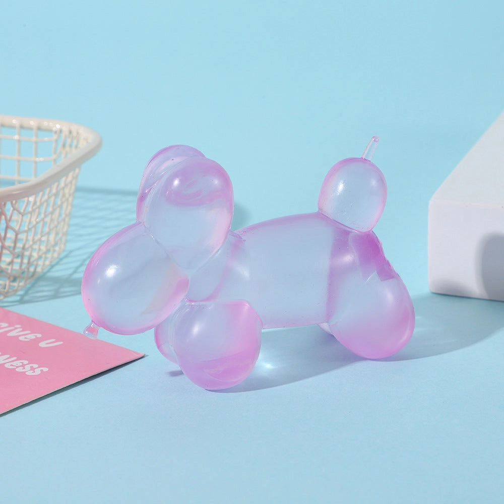 Squishy Toy - Balloon Animal-on hand